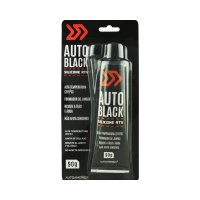 Silicone Preto RTV Auto Black AutoAmerica 90g